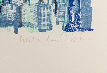 Maria Helena Vieira da Silva, "Morges (Dessin Blue)".