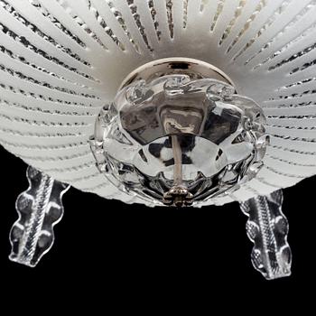 EDWARD HALD, ceiling light, Orrefors.