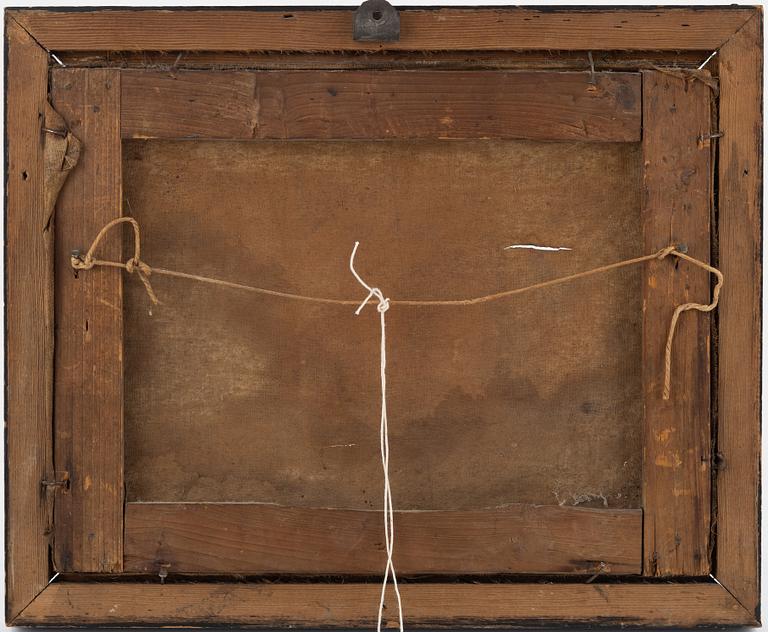 Okänd konstnär, Marina motiv av djonker.