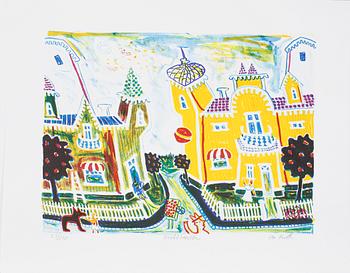 IAN RUSTH, litograph in colours, signed and numbered 23/120.