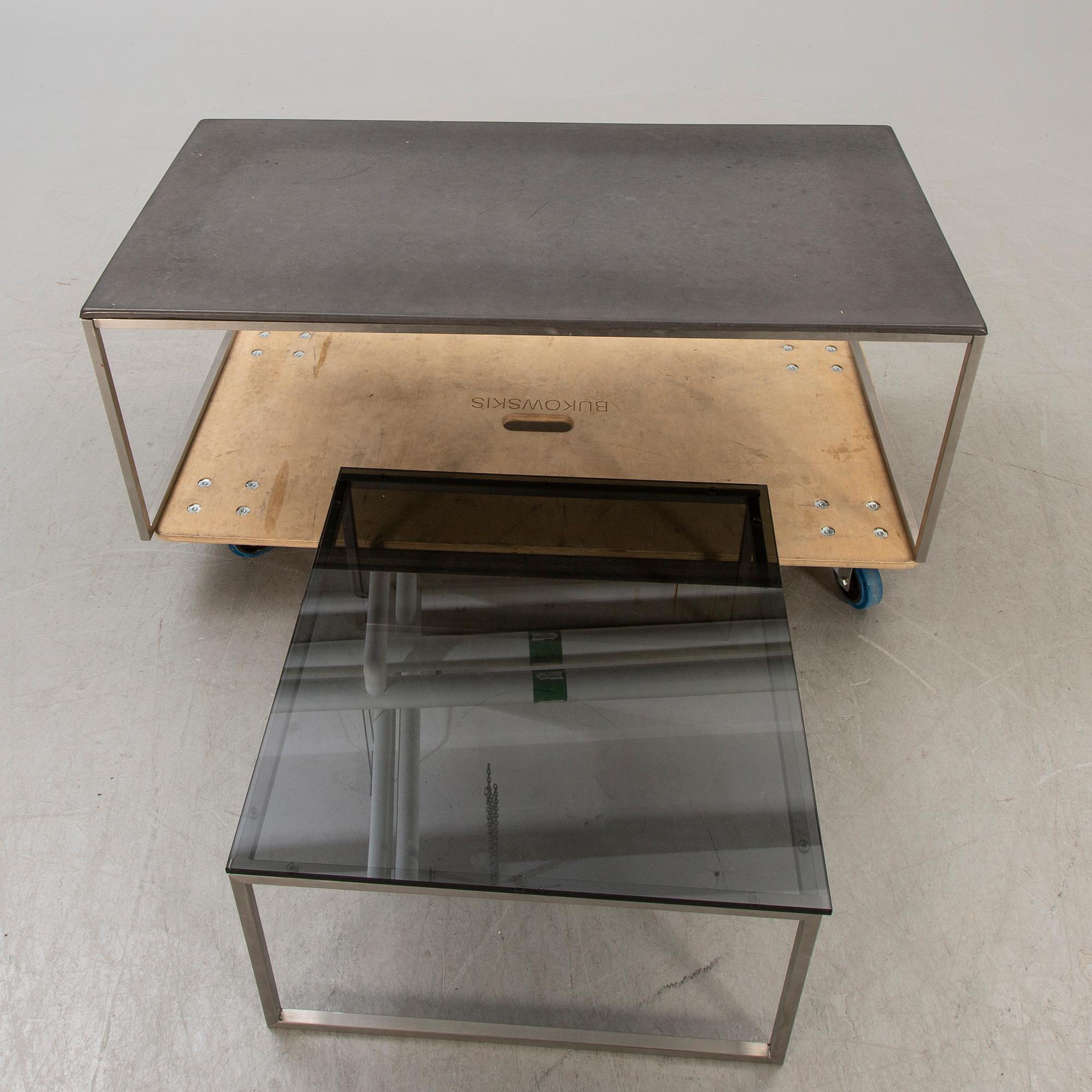 A Boila Como 2 pcs coffee table 21st century.