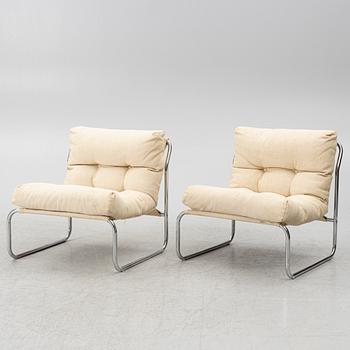 Gillis Lundgren, Armchairs, a pair, "Revolt", IKEA, 1970s.
