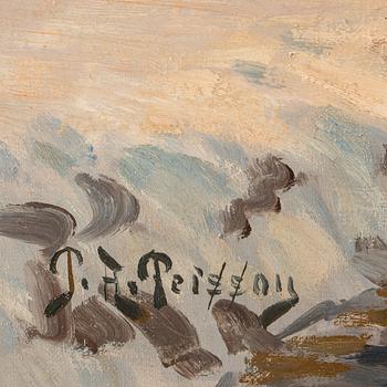 PETER ADOLF PERSSON, olja på duk. Signerad.