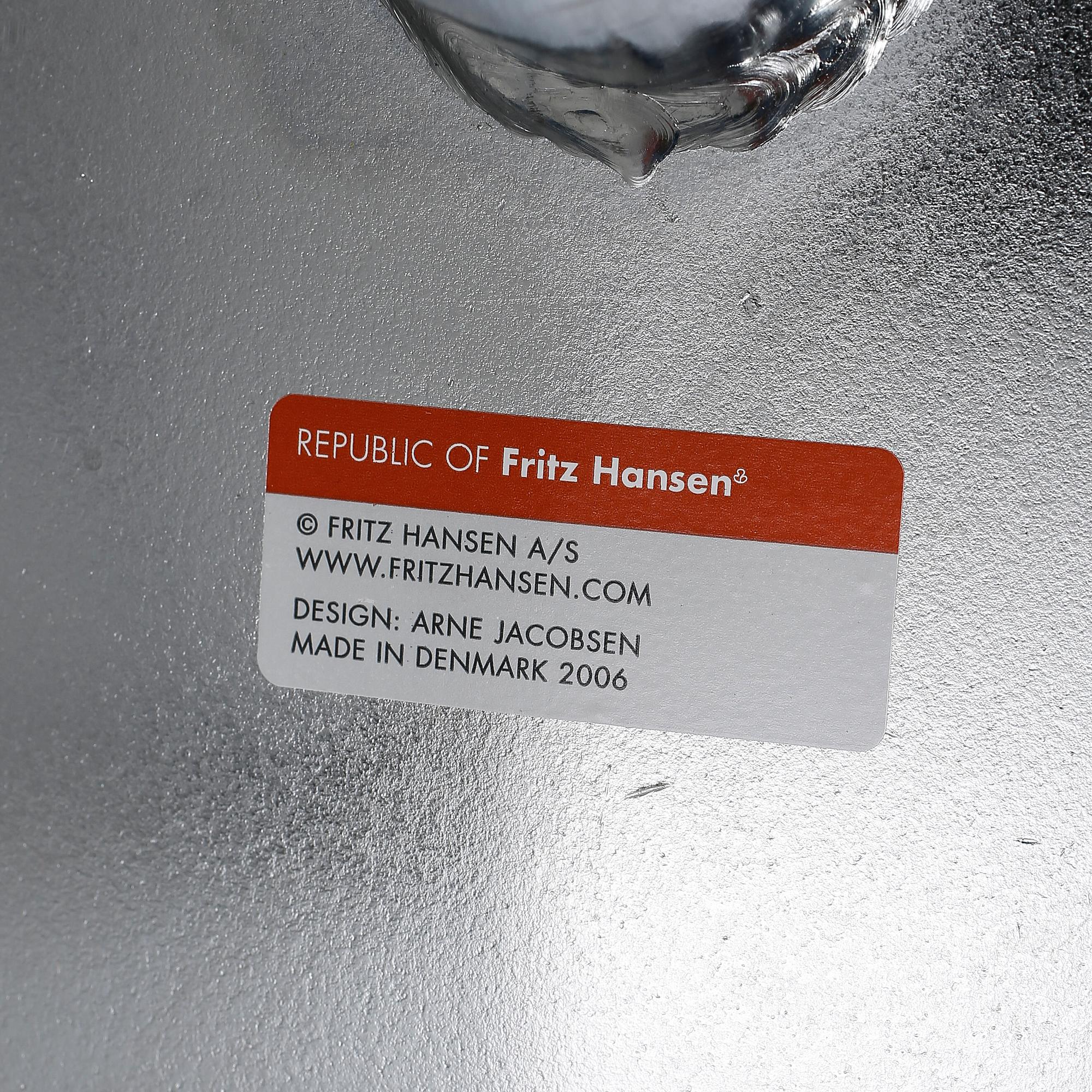 SKRIVBORDSSTOLAR, 4 st, "Oxford", Arne Jacobsen, Fritz Hansen, 1990/2000-tal.