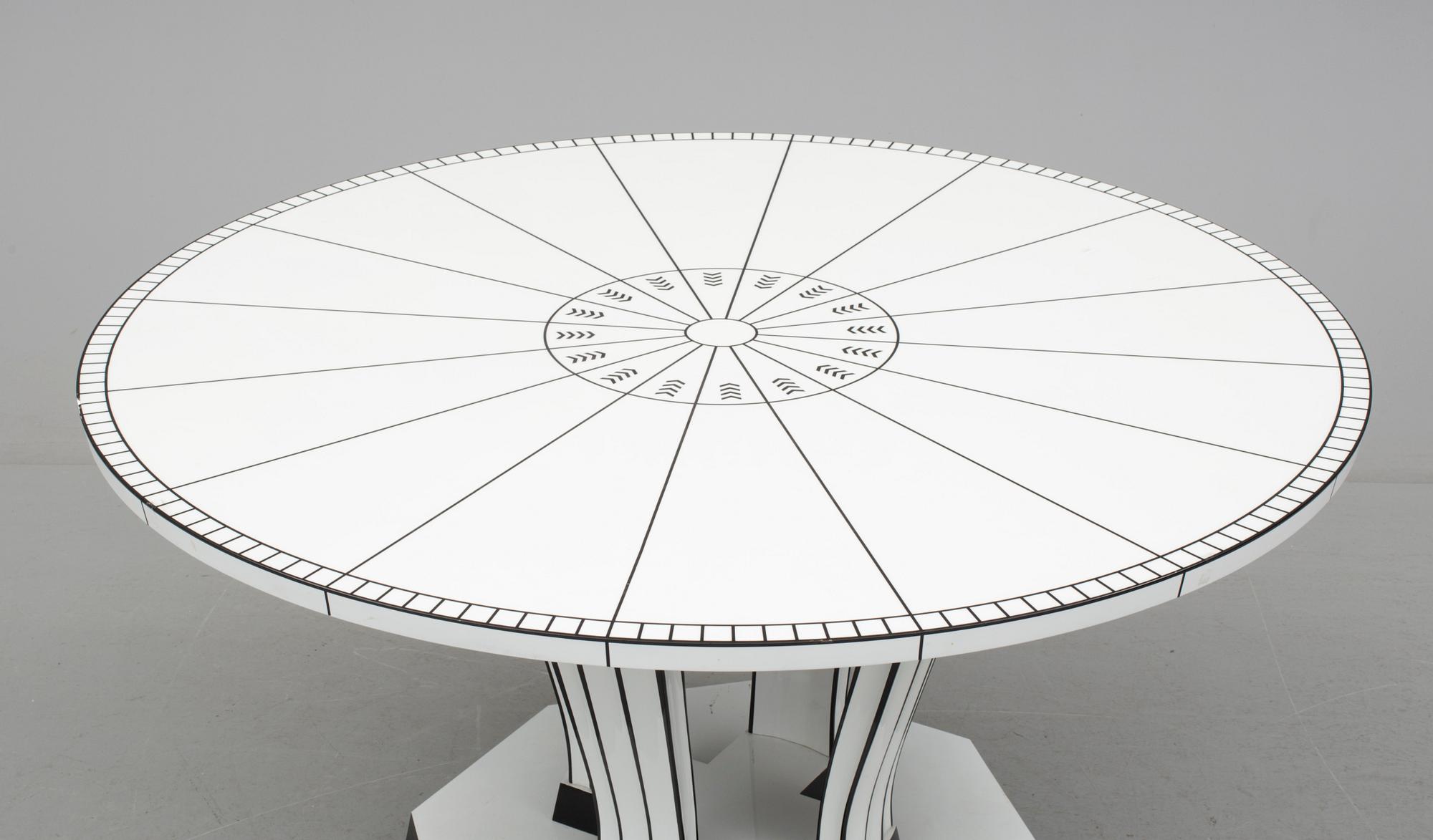 MATGRUPP, 6+1 delar, "Cranbrook", Eliel Saarinen, Adelta, Finland, formgivna 1929-30. 1900-talets andra hälft.