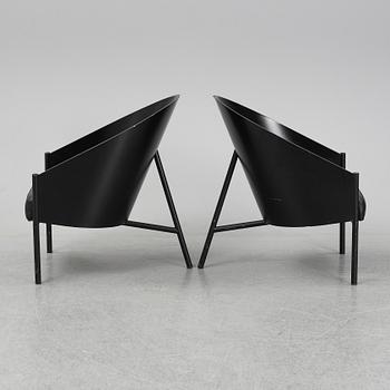 PHILIPPE STARCK, a pair of 'Costes' armchairs, Aleph, Driade, Italy.