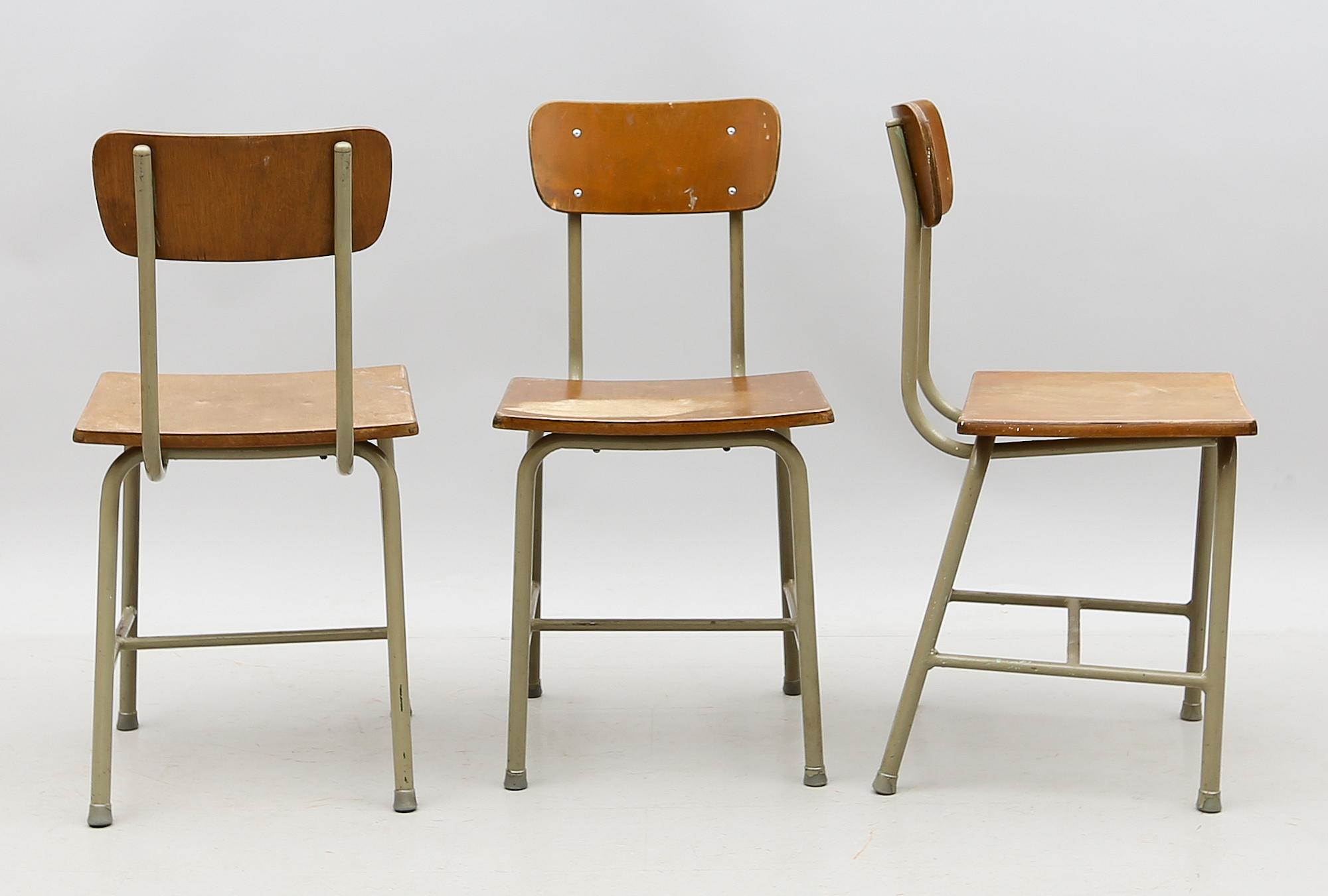 STOLAR, 3 st, industrimodell, 1900-talets mitt.