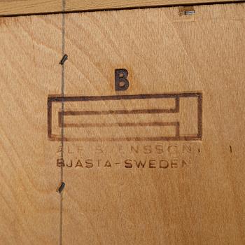 Alf Svensson, Bookcase, Bjästa Joinery Factory, 1960s.