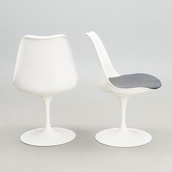 EERO SAARINEN, STOLAR, 4 st, "Tulip", Knoll International 1960-tal.