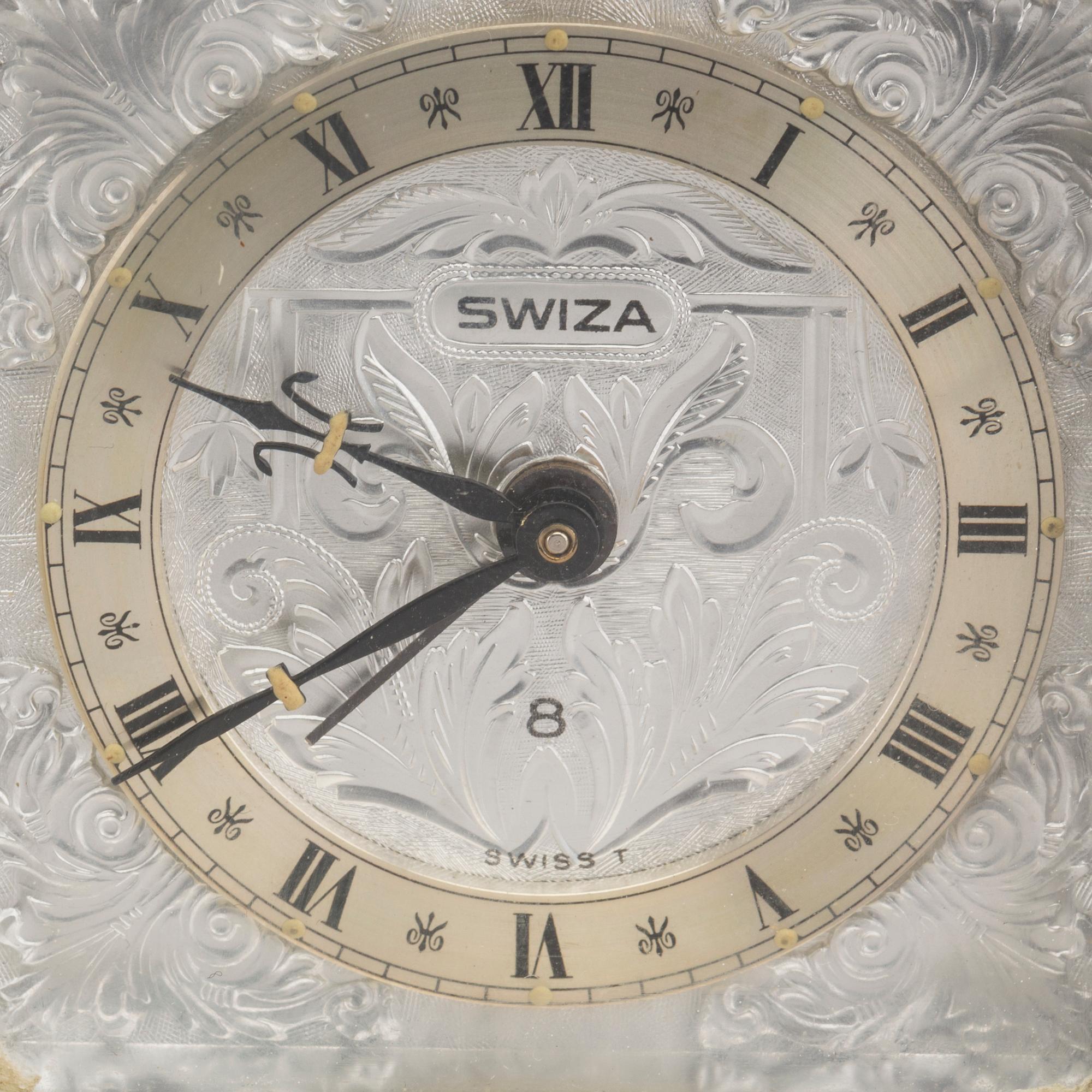 SWIZA, tempus fugit, carriage alarm clock,