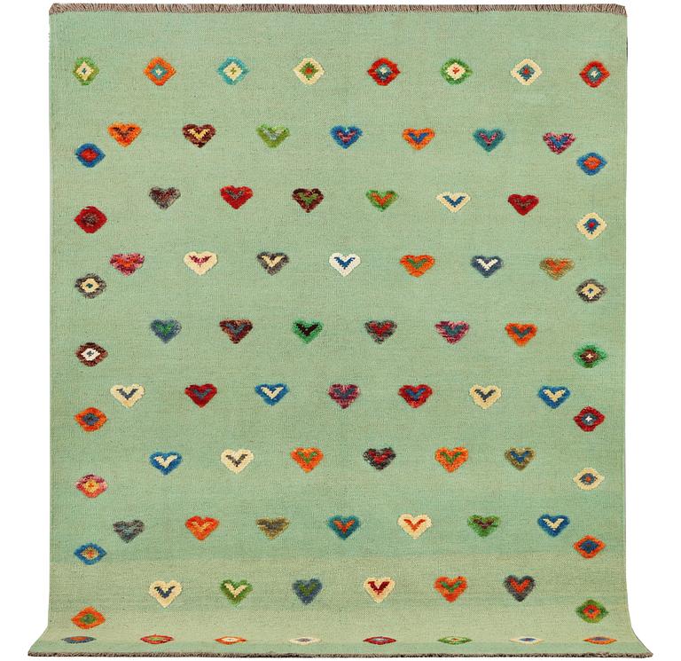 A Kilim carpet, c. 195 x 155 cm.