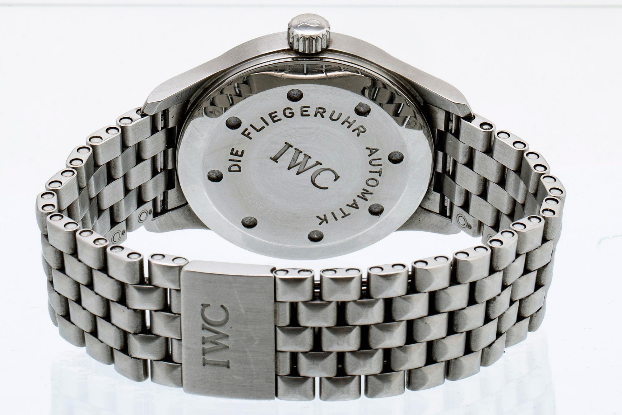 IWC, Pilot Mark XV, wristwatch, 38 mm.