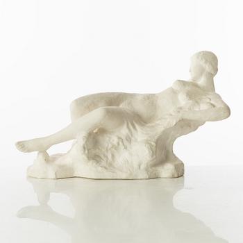 Gudmar Olovson, sculpture. Plaster. Signed. Height 23 cm, length 37 cm.