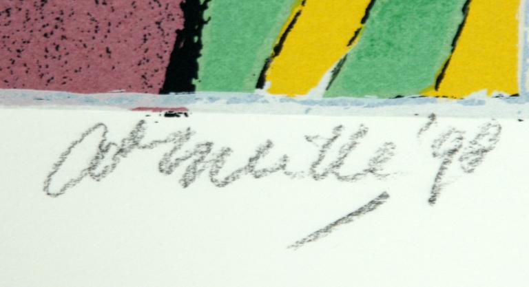 BEVERLOO CORNEILLE, silkscreen, sign o dat 98, numr 136/150.