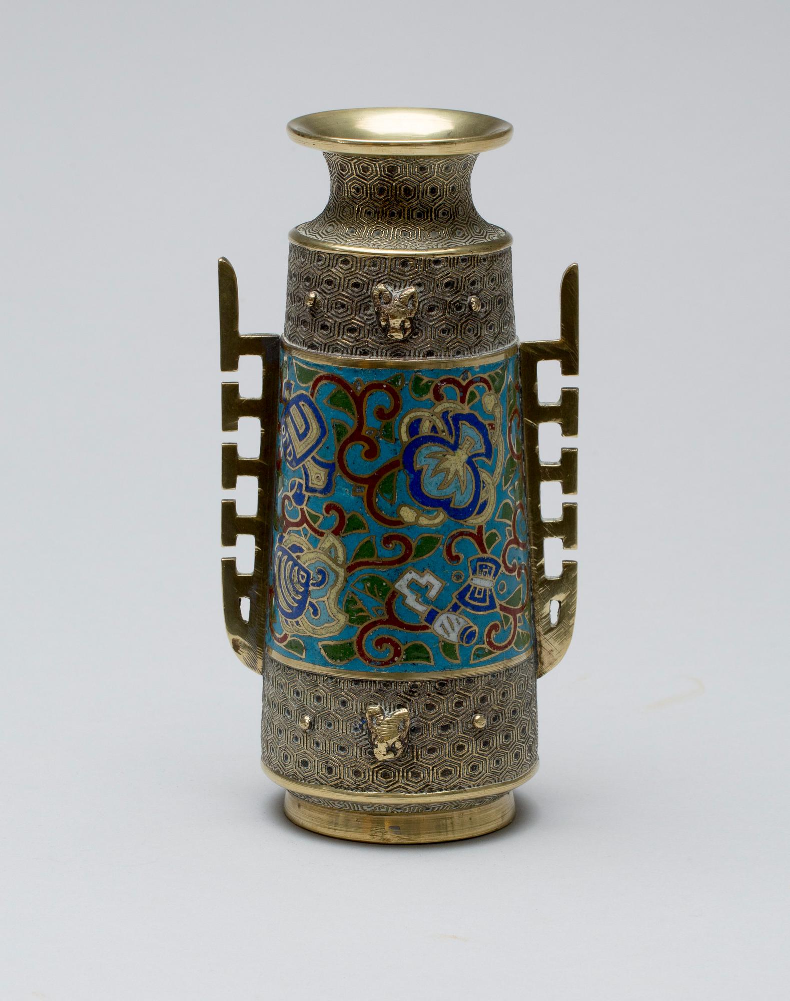 VAS, cloisonné, orientalisk, 1900-tal.