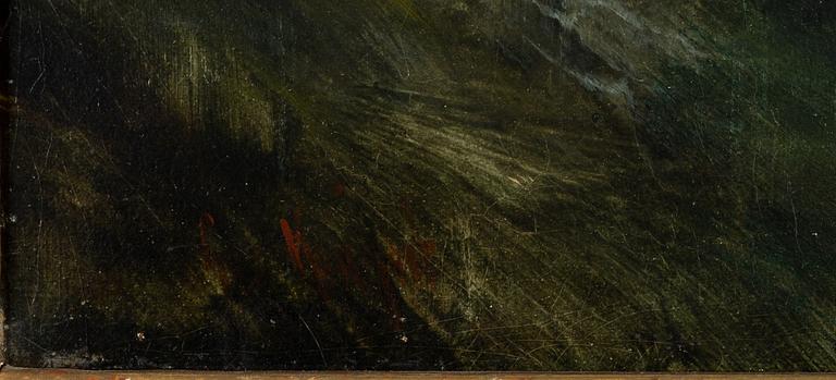 George Knight, attributed to, oil on canvas, signed.