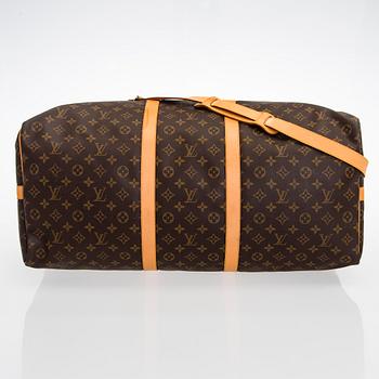 Louis Vuitton, a Monogram 'Keepall 60 Bandoulière' Weekendbag.