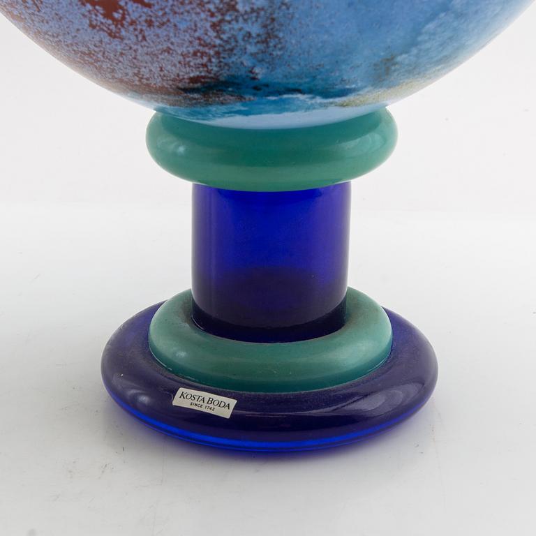 Kjell Engman, a floor vase, Kosta Boda, 2000.