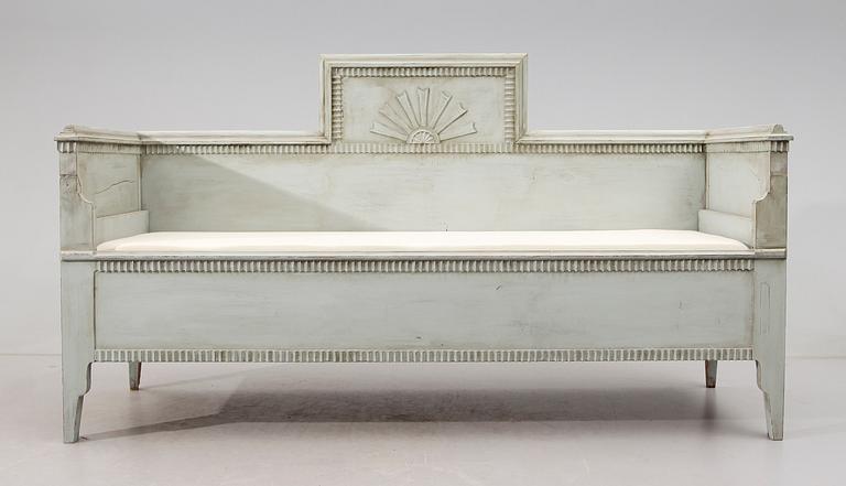 SOFFA, sengustaviansk, 1800-talets början.