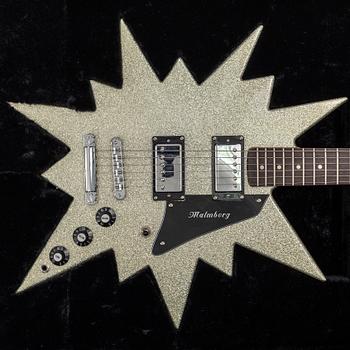 ELECTRIC GUITAR, Malmberg ABBA Star guitar Limited Edition, 2/50, 2014. Signed by Björn Ulvaeus and Göran Malmberg.