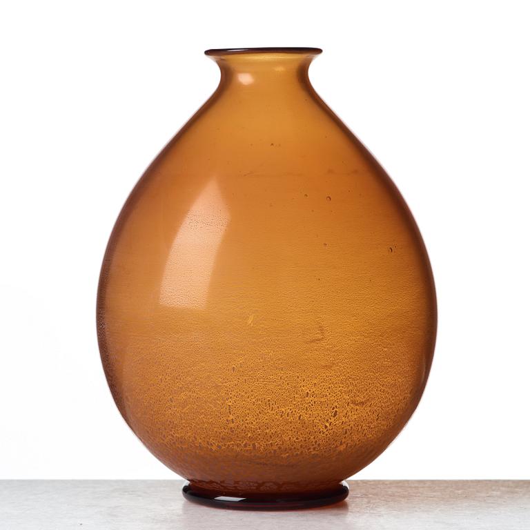 ANDRIES DIRK COPIER, a "Serica" vase, Glasfabriek, Leerdam, The Netherlands, ca 1925-30.