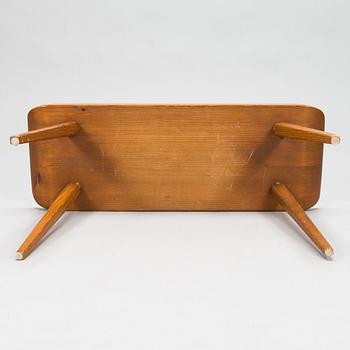 Carl Malmsten, a mid-20th 'Visingö' bench for Svensk Fur.