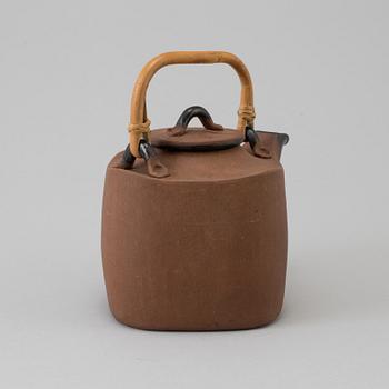 CHRISTIAN POULSEN, an earthenware teapot, Denmark.
