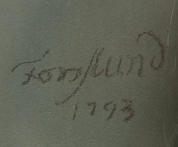 JONAS FORSLUND, DAAMIN MUOTOKUVA.