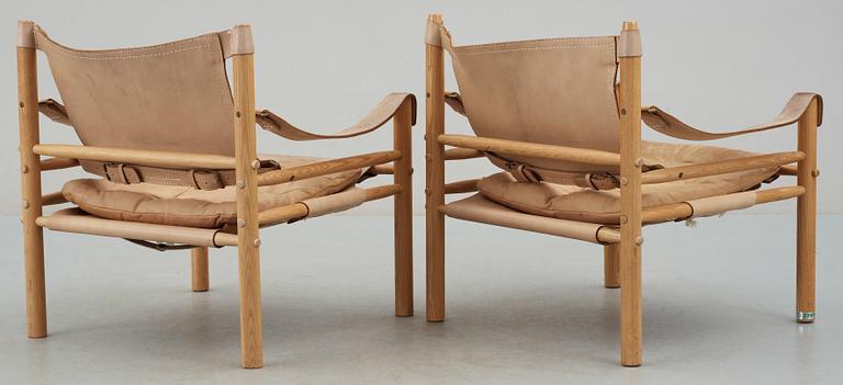 FÅTÖLJER, ett par, "Sirocco", Arne Norell, Norell Möbler AB, 1970-tal.