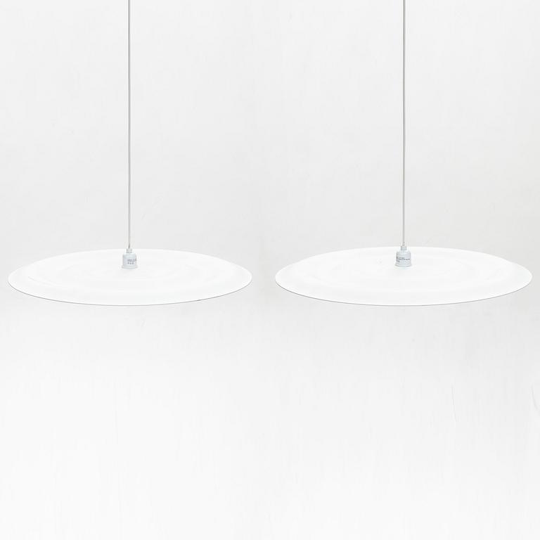 A pair of 'Alma' pendant lamps by Tham & Videgård for Wästberg.