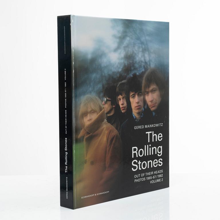 Gered Mankowitz, Photo book, "The Rolling Stones-Out of Their Heads, Photos 1965-67/ 1982 Volumes 1 & 2", Schwarzkopf & Schwarzkopf, 2005.