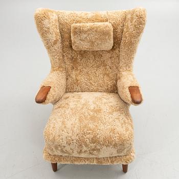 Armchair, mid-20th century, Denmark.