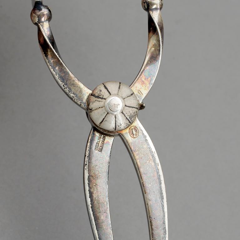 PARTI KONGE, 3 delar, silver, Georg Jensen. Vikt ca 186g.