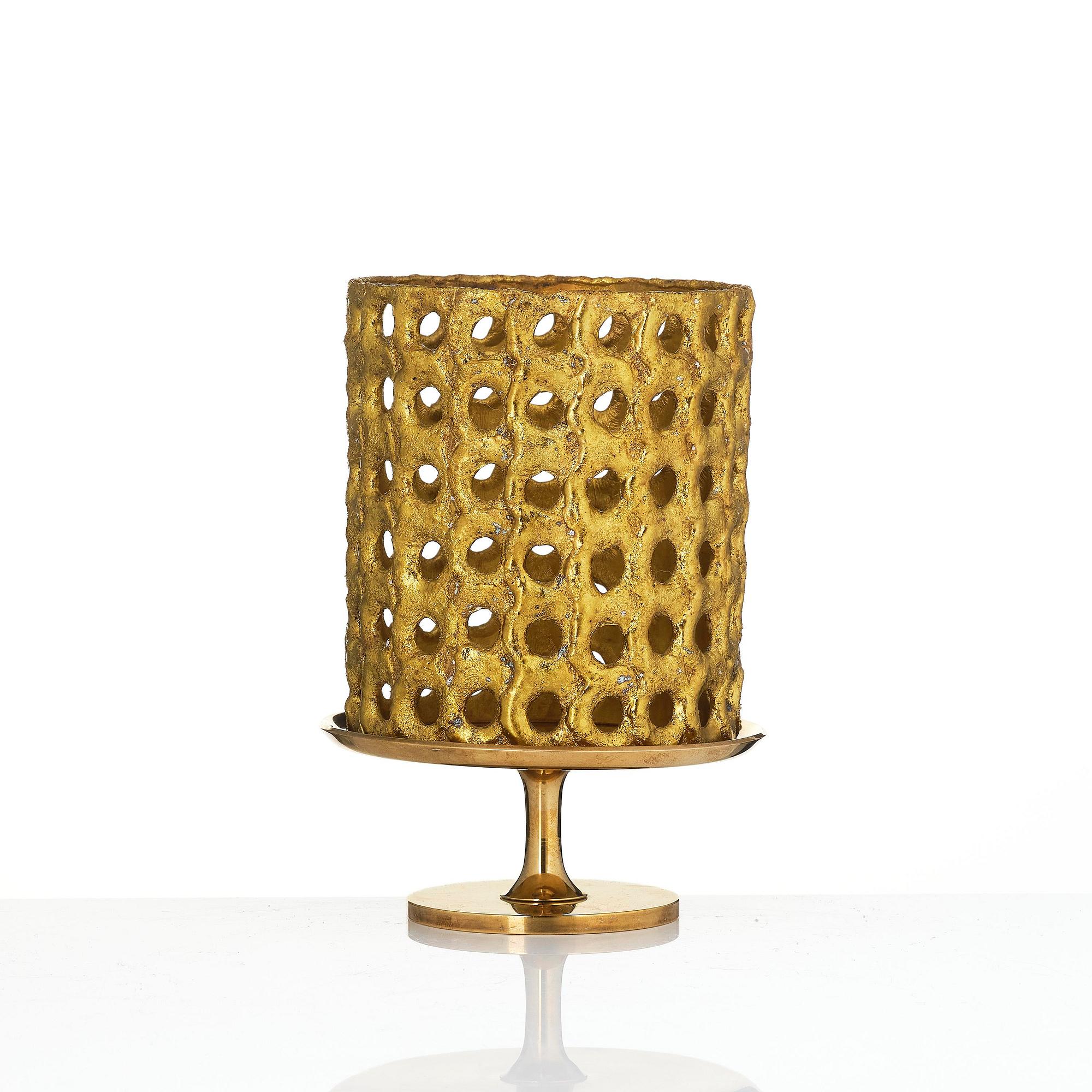 Pierre Forssell, ljuslykta, Skultuna, 1988.