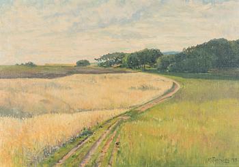 Woldemar Toppelius, Vy från Arild.