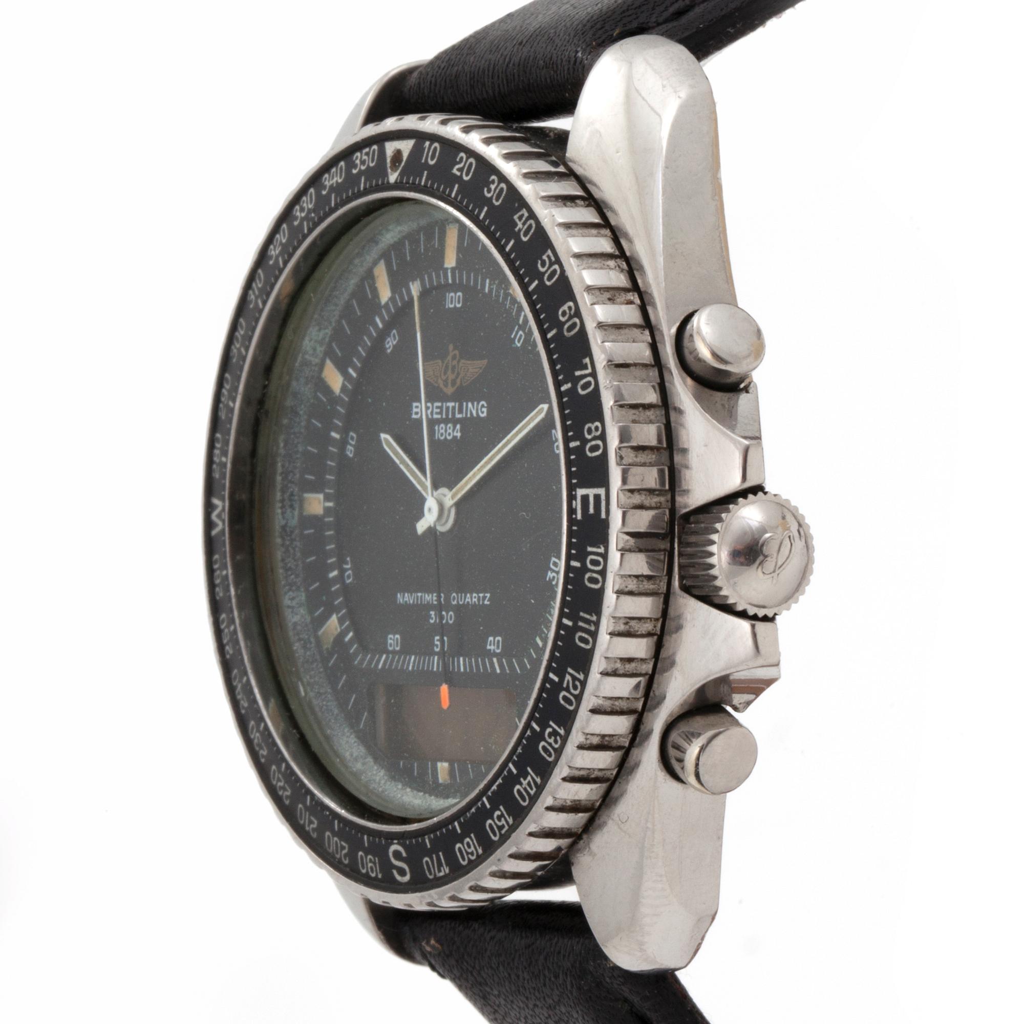 BREITLING Pluton Navitimer 3100 wristwatch 41 5 mm Bukowskis