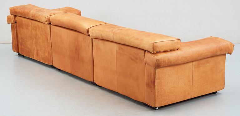 An Afra Scarpa and Tobia Scarpa 'Erasmo' sofa, B & B Italia, 1970's.