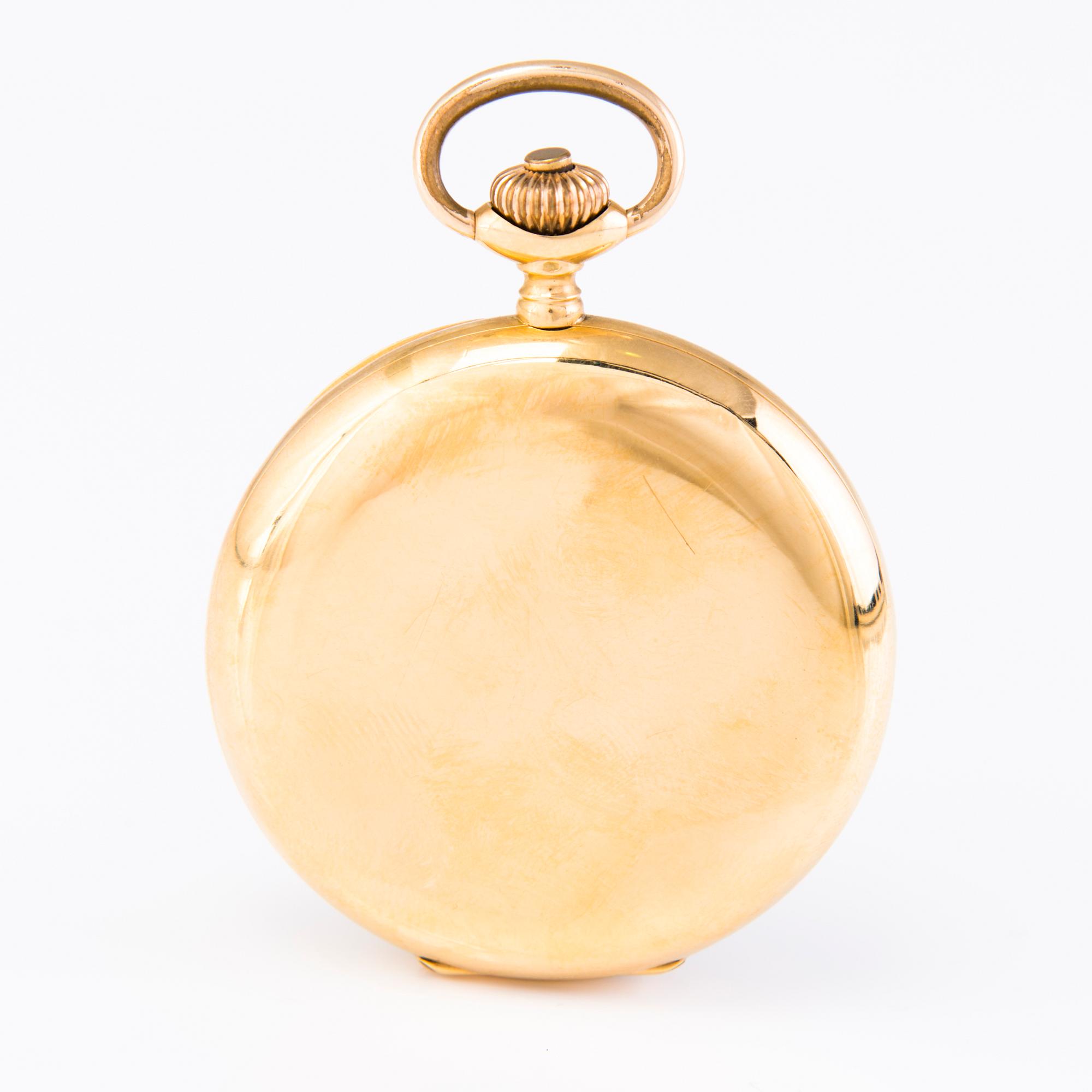 LONGINES, pocket watch, hunting case, 50 mm.