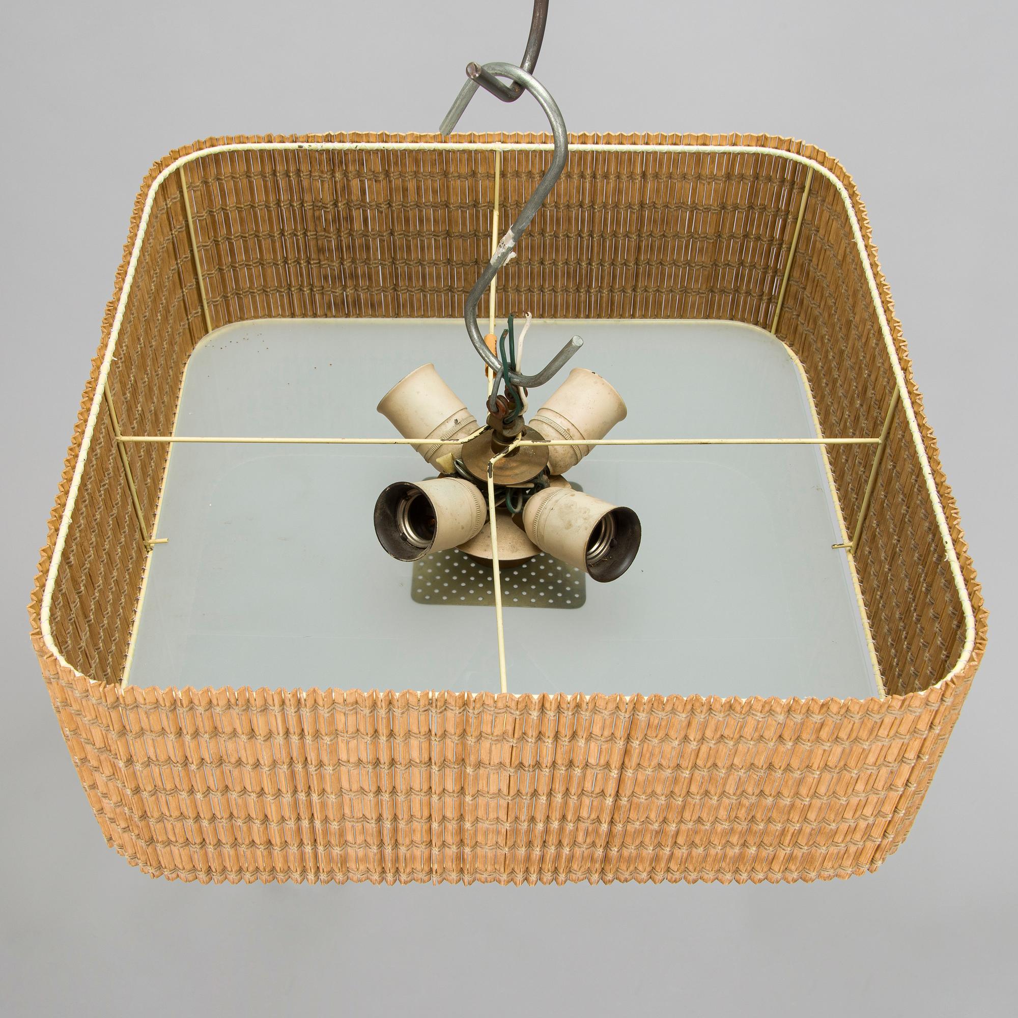 A mid-20th century '20428' ceiling light for Idman.