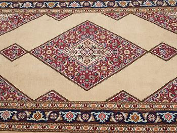 A rug old oriental, ca 140 x 96 cm.