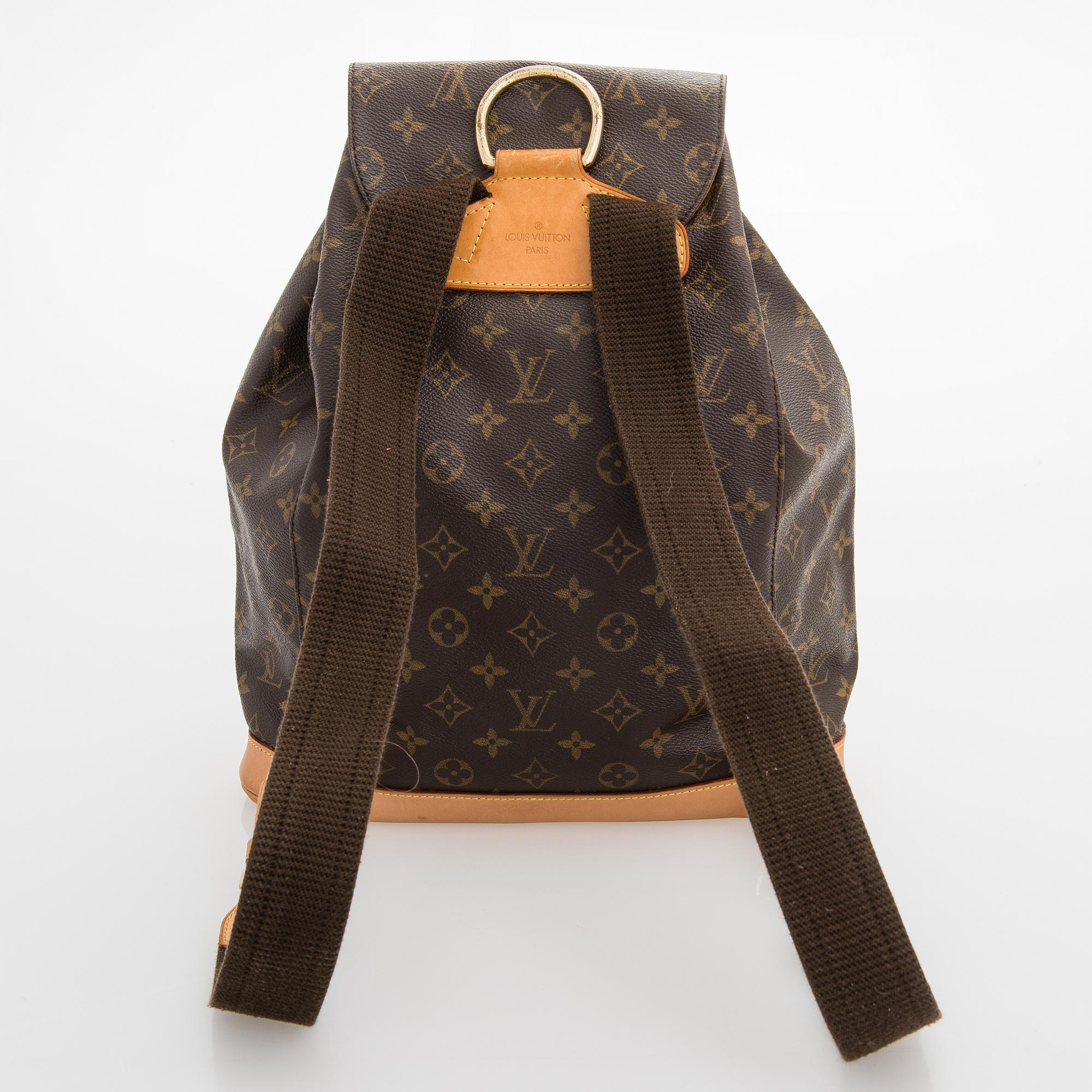 Louis Vuitton, Monogram Canvas Montsouris Backpack.