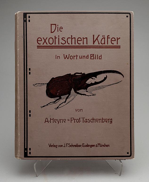 BOK, "Die exotischen Käfer in Wort und Bild" av A. Heyne, Esslingen & München 1908.