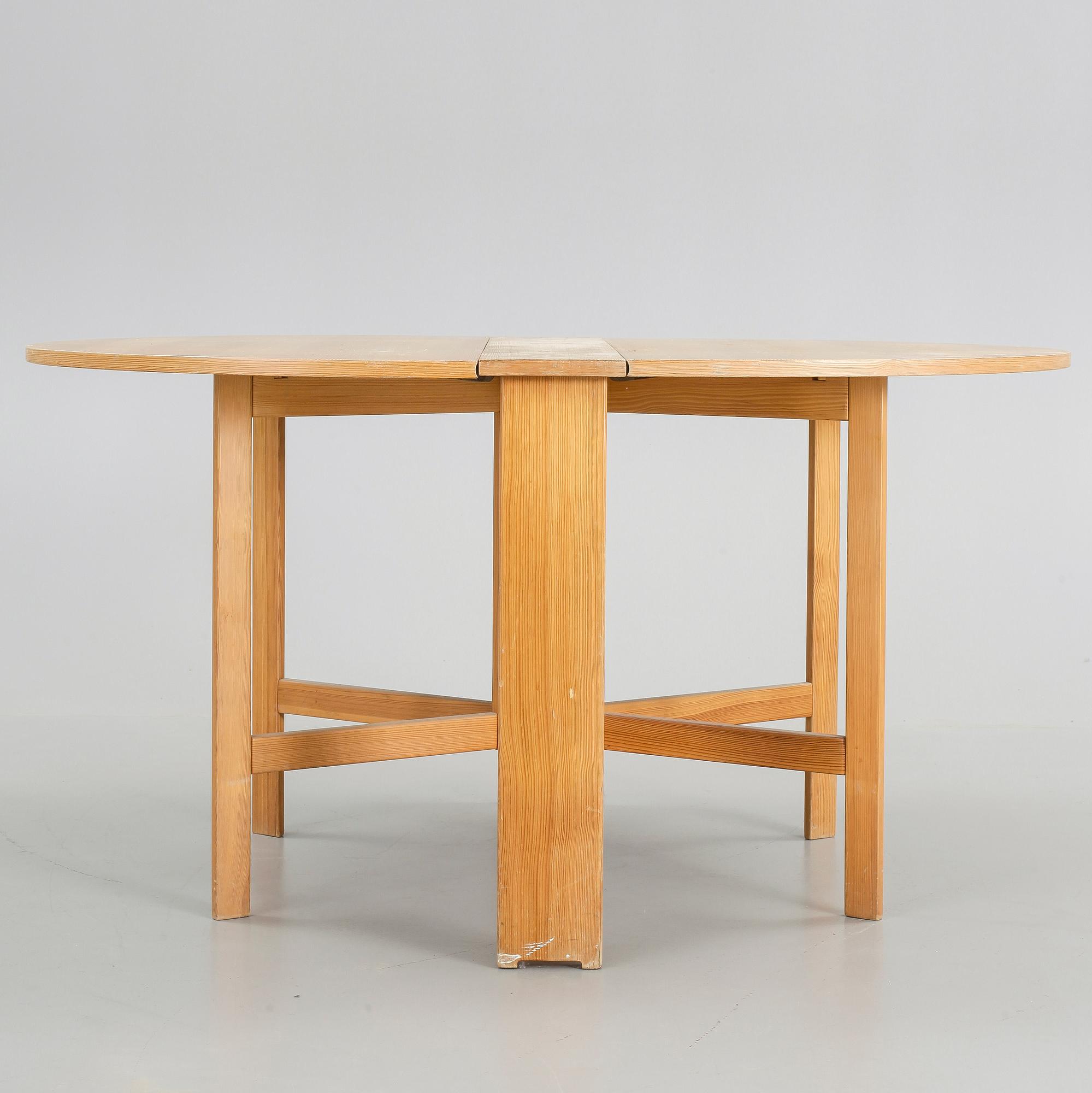 SLAGBORD, 1960-/70-tal.