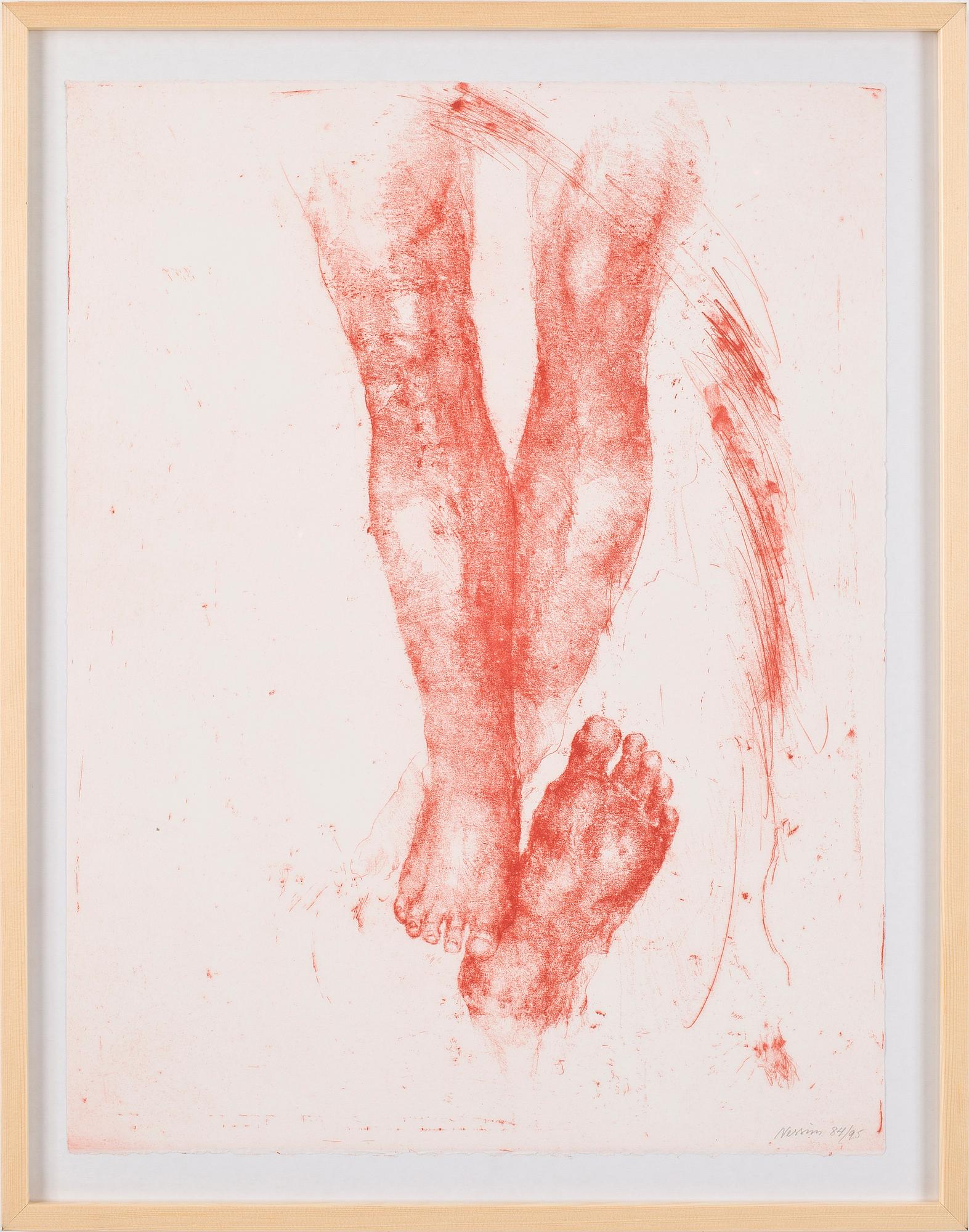 SUZANNE NESSIM, färglitografi, signerad o numrerad 84/95.
