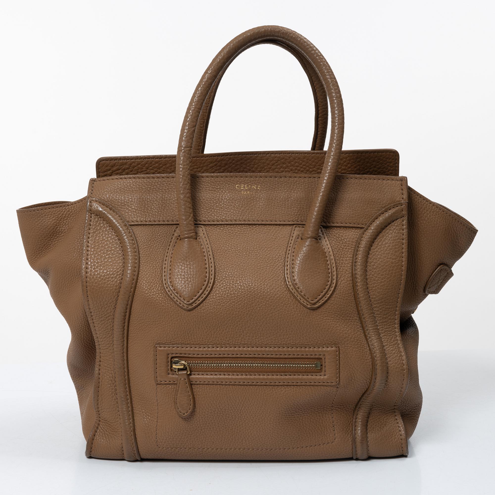 Céline, a 'Luggage' bag.