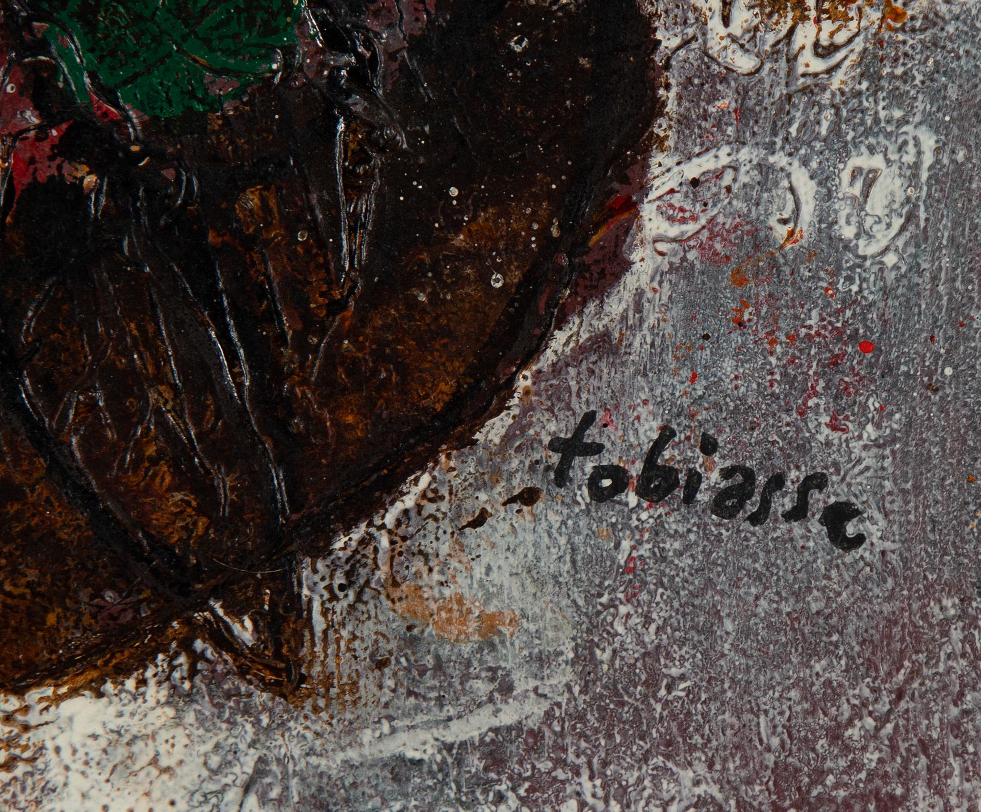 Theo Tobiasse, oil on canvas, signed.