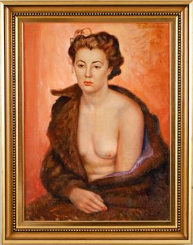 PER-HILDING PERJONS, olja på duk, sign och dat 15/2 1942.