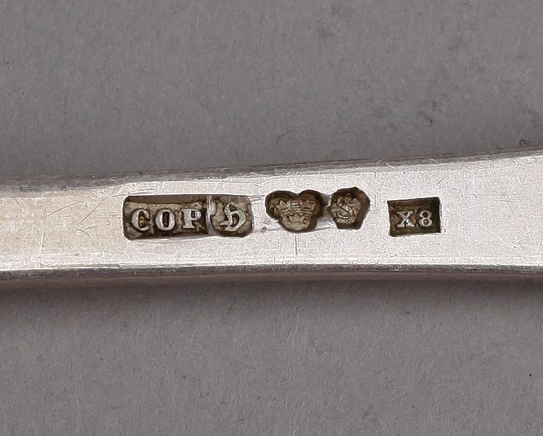 PARTI SILVER, 26 delar, bla Bolindersilver, Sverige, 1900-tal. Totalvikt 480 g.