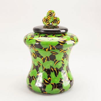 Davide Salvadore, a signed glass urn Österlens glashytta 2016.