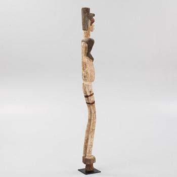 Skulptur, enligt uppgift Ebanzar, Gabon, 1900-talets andra hälft.